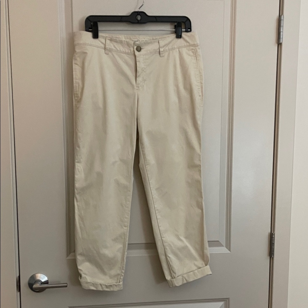 Khakis by GAP Vintage Rolled Crop Pantalon Vintage A Rouler